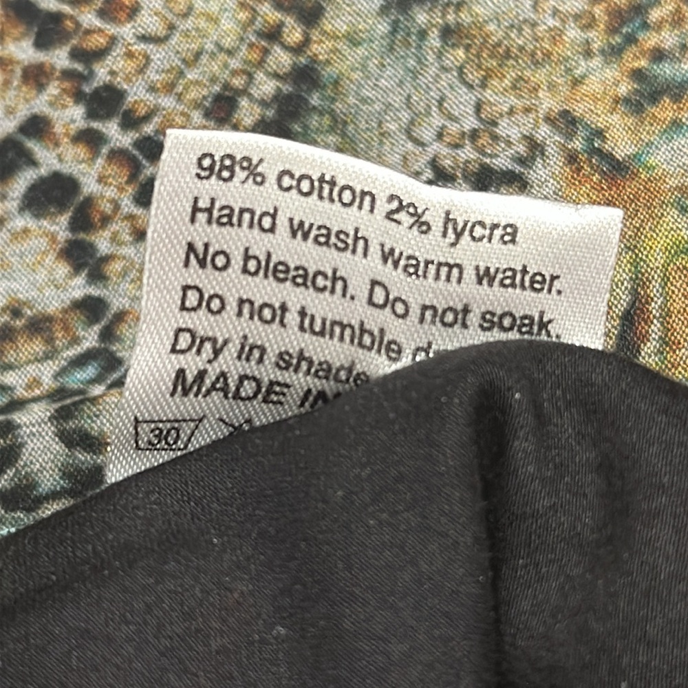 Bevy Flog Dafna Python Pant Size-26 - image 5